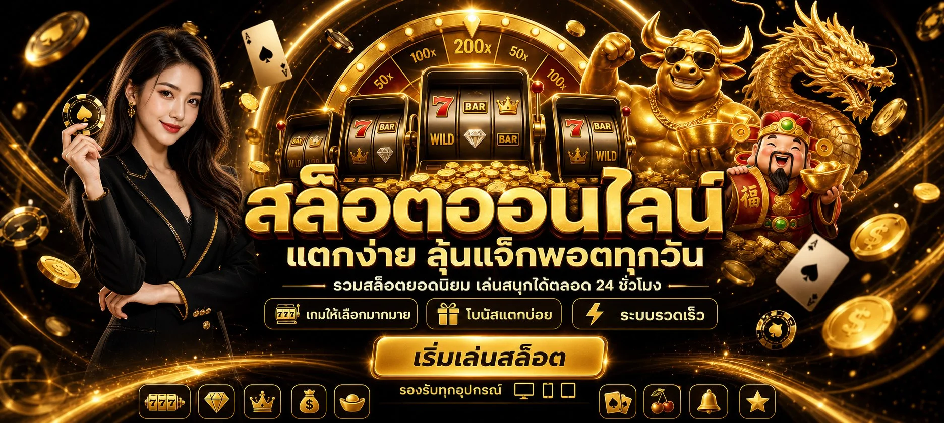 สล็อตออนไลน์ SLOTWALLET168 รวมเกมสล็อตทุกค่าย เว็บตรง